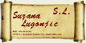 Suzana Lugonjić vizit kartica